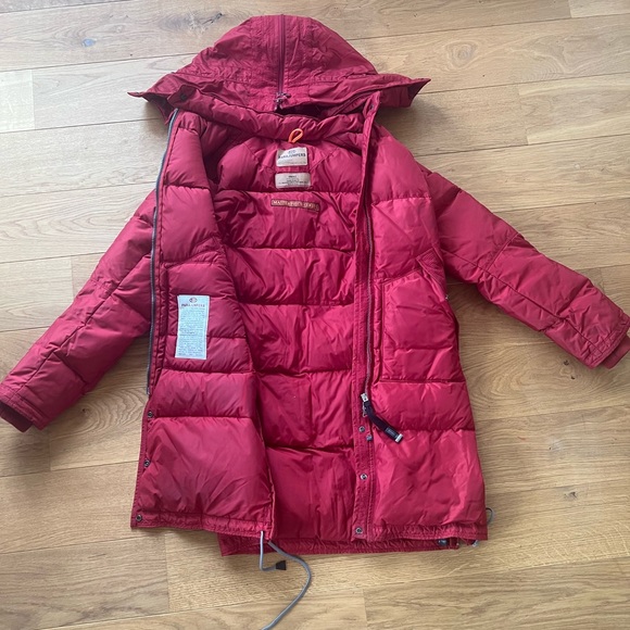 Parajumper Red Winter Coat - Picture 1 of 6